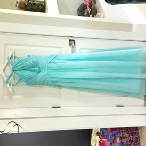 Blue formal dress